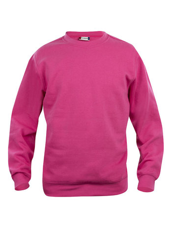 CLIQUE 021030 Basic Sweater Roundneck HELDER KERSEN BEDRUKKEN