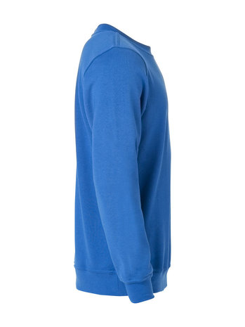 CLIQUE 021030 Basic Sweater Roundneck KOBALT BEDRUKKEN