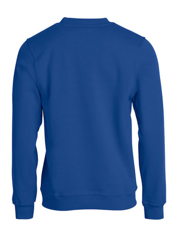 CLIQUE 021030 Basic Sweater Roundneck BLAUW BEDRUKKEN