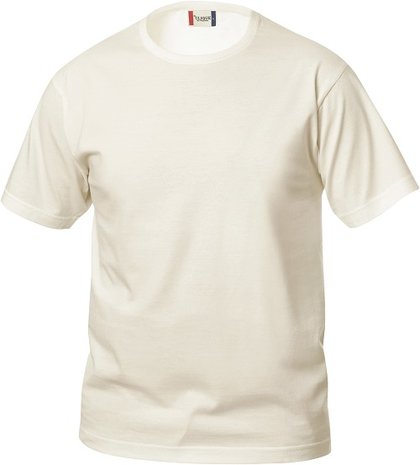 beige tshirts laten bedrukken met Logo