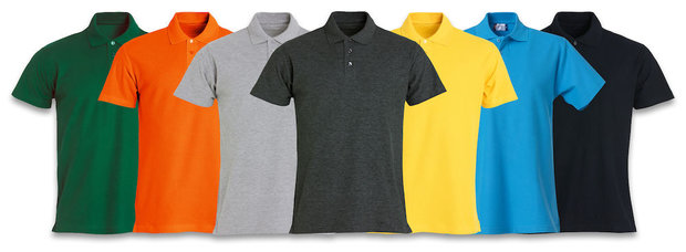 Basic polo borduren met Logo of Tekst