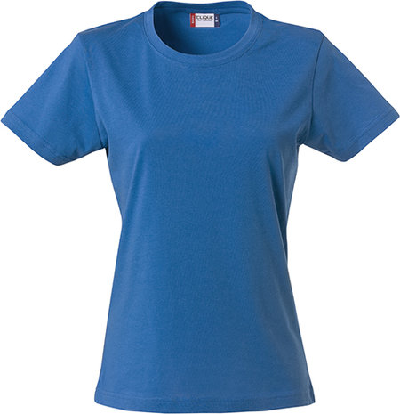 tshirts dames kobalt blauw