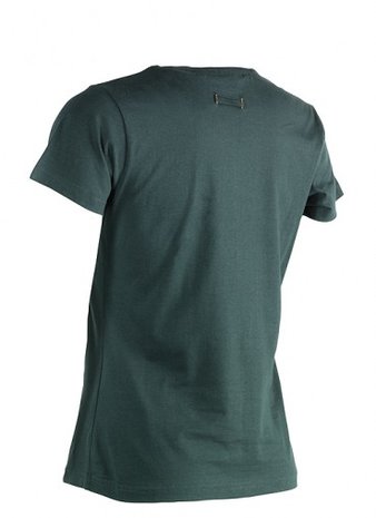 21FTS0901 EPONA T-Shirt GROEN korte mouwen BEDRUKKEN achterkant