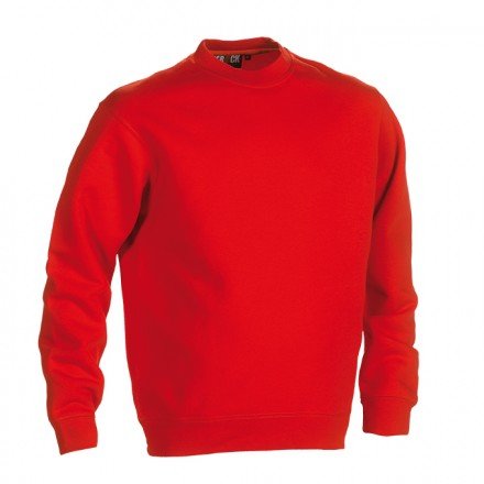 21MSW1401 HEROCK VIDAR Sweater&nbsp;ROOD BEDRUKKEN
