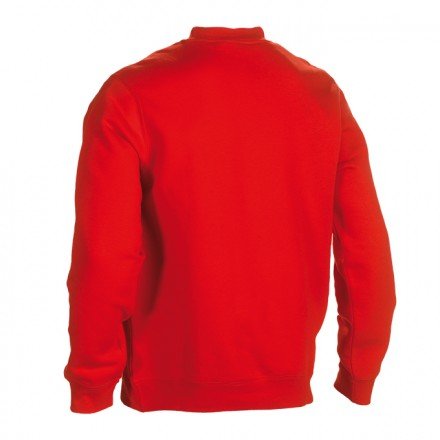 21MSW1401 HEROCK VIDAR Sweater&nbsp;ROOD BEDRUKKEN achterkant