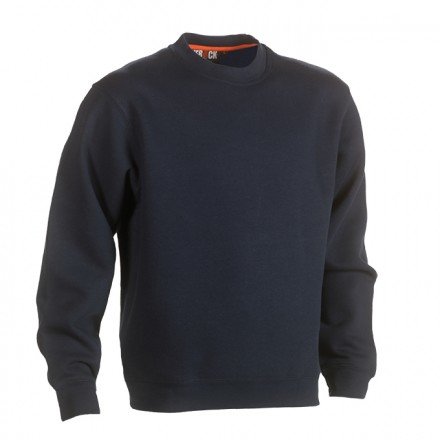 21MSW1401 HEROCK VIDAR Sweater NAVY BEDRUKKEN in Ede