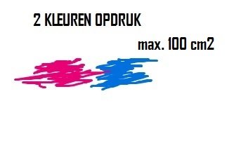 BEDRUKKEN 2 KLEUREN MAX. 100 cm2