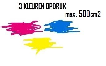 BEDRUKKEN 3 KLEUREN MAX. 500 cm2